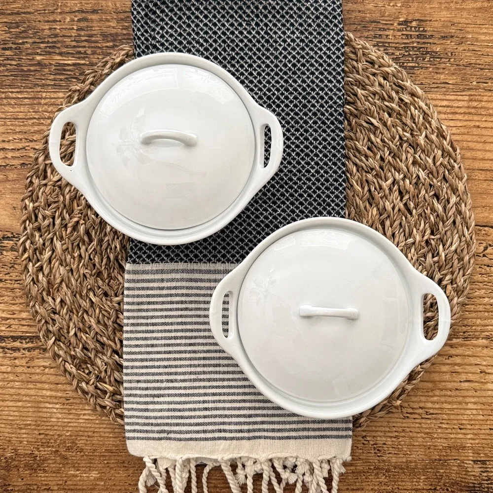 Sur La Table | S2 Lidded Soup/Casserole Bowls